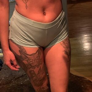 Women's High-Rise Stretch Boyshorts - Sage